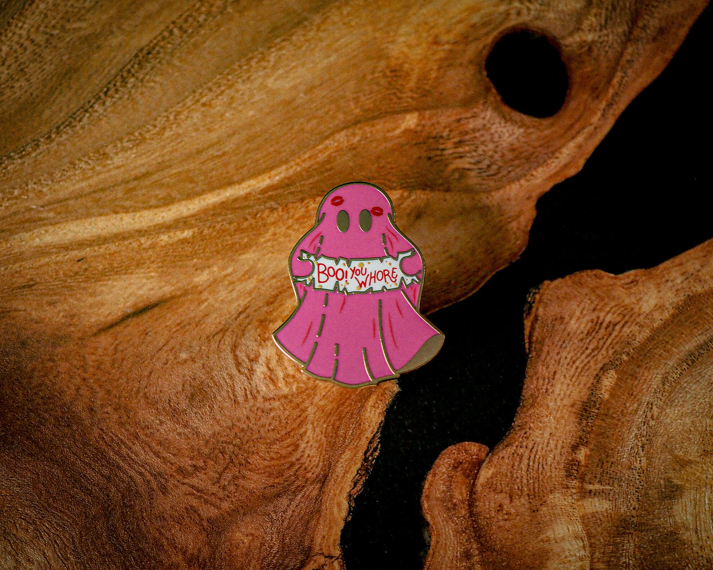 Ghosts - BOO! You Wh*** - Enamel pin