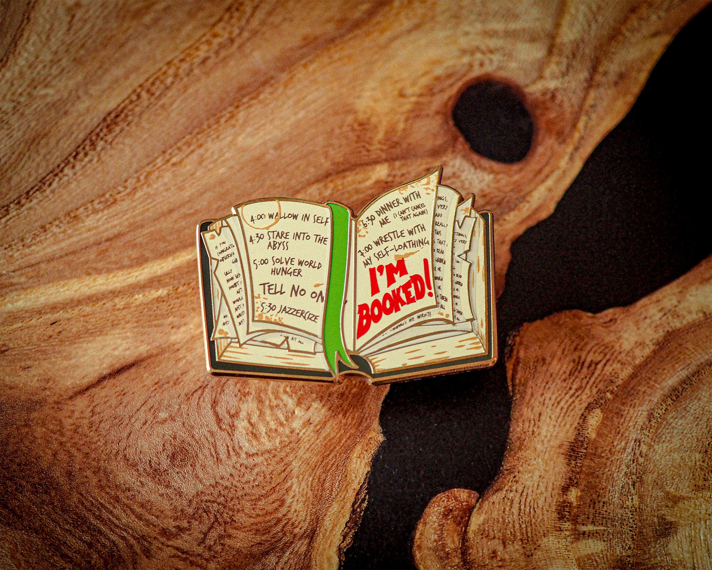 PRE-SALE - Holiday Schedule - Enamel pin