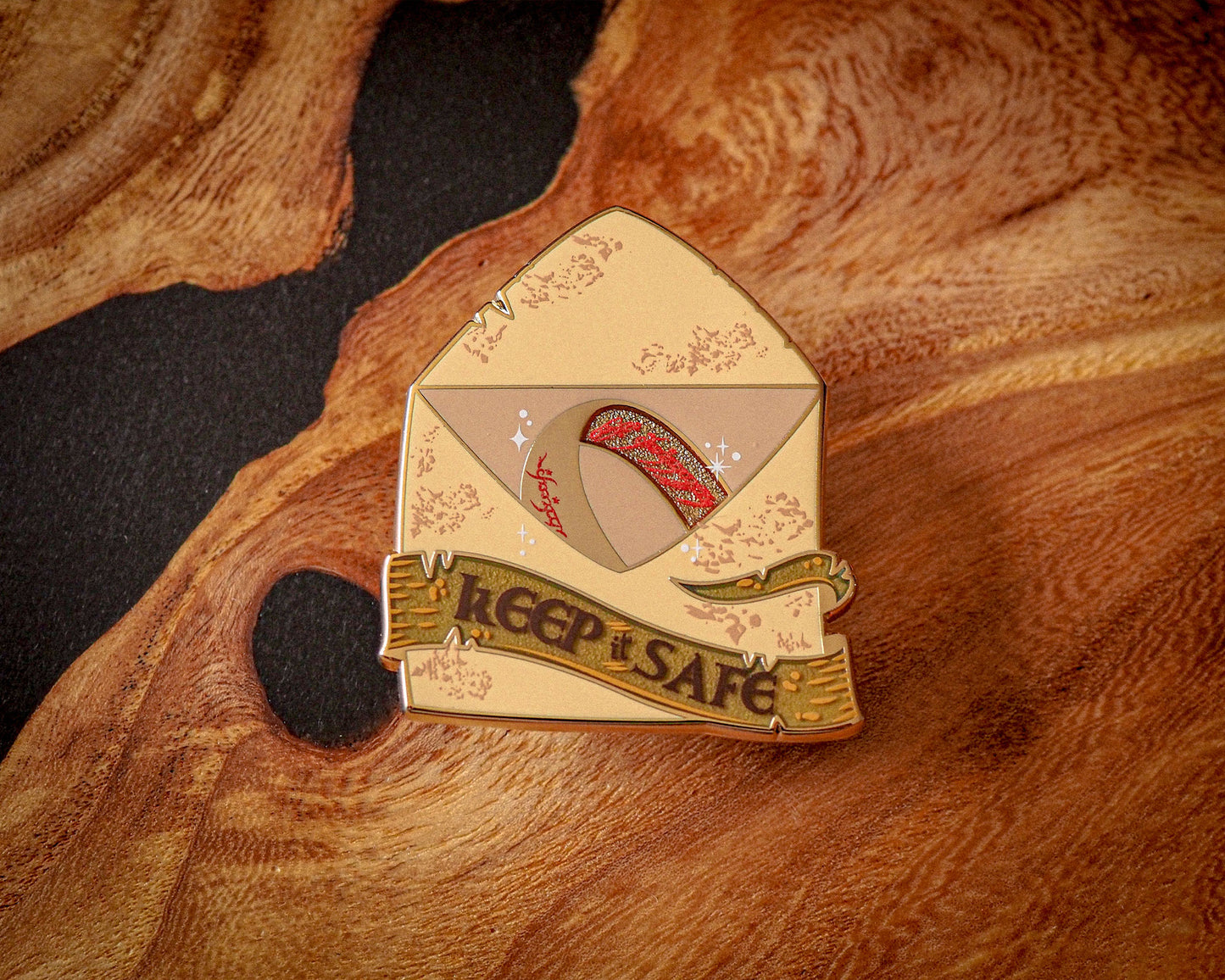 Keep it safe - Enamel Pin