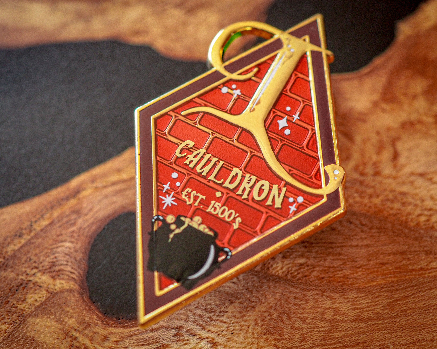 Leaky Shop sign - Enamel Pin