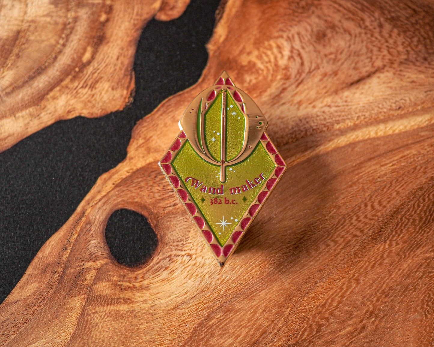 Wand Shop Sign - Enamel pin