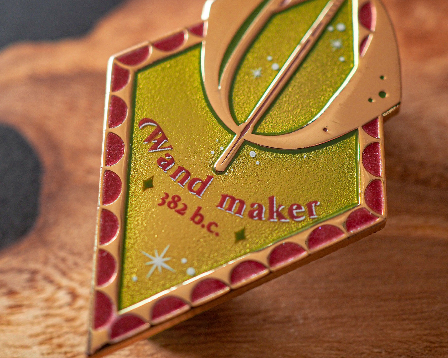 Wand Shop Sign - Enamel pin