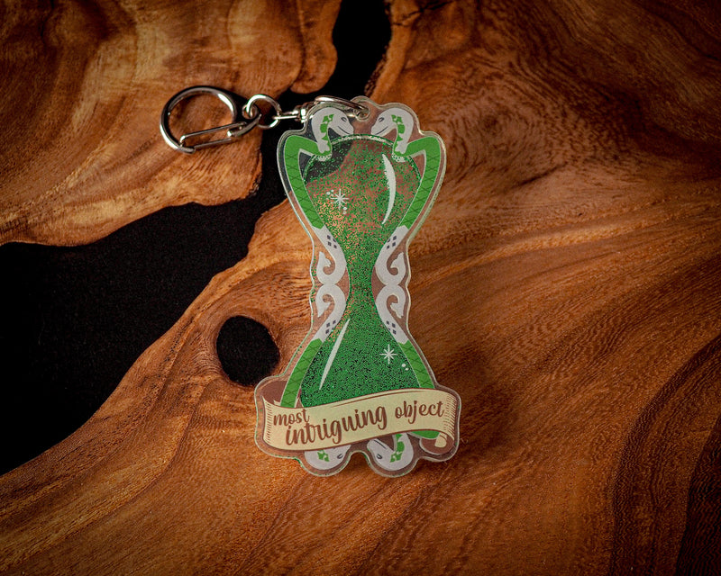 Keyring - Snek Hourglass