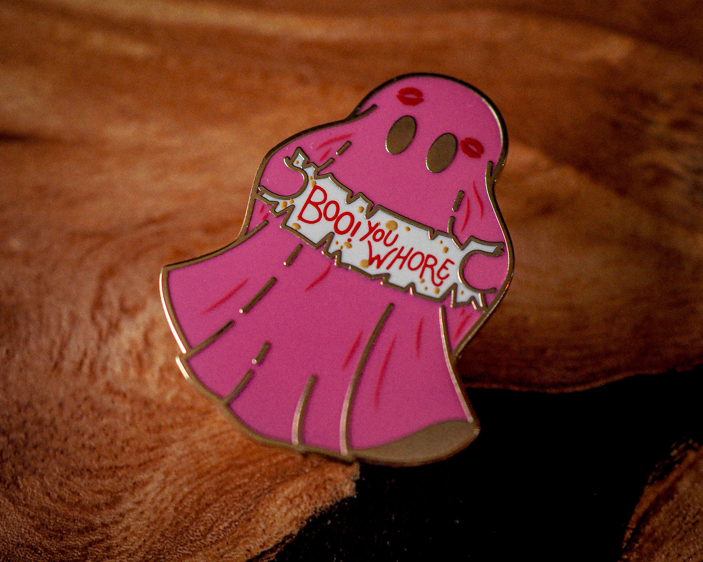 Ghosts - BOO! You Wh*** - Enamel pin
