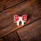 Red Festive Mini bow cuties - MAGNET