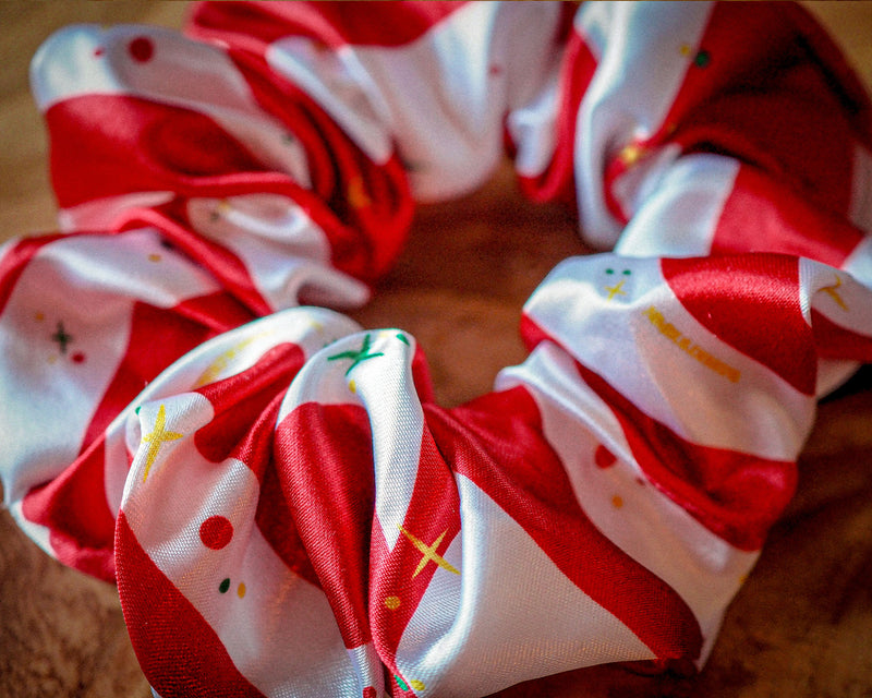 Candy Cane - Scrunchie