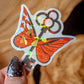 Flying Key - Orange - Holographic