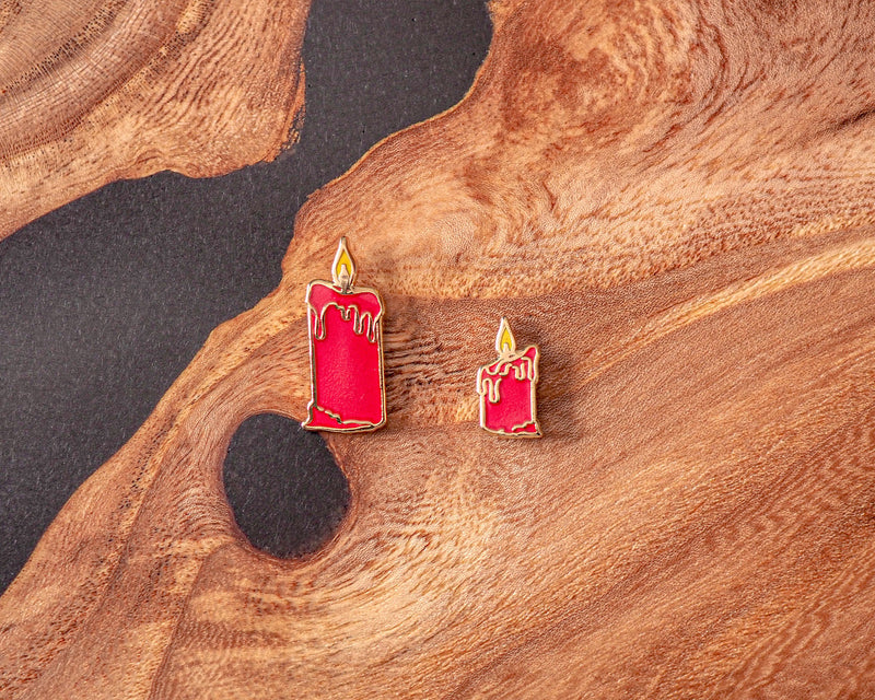 Mini Candles - PINK - MAGNET set