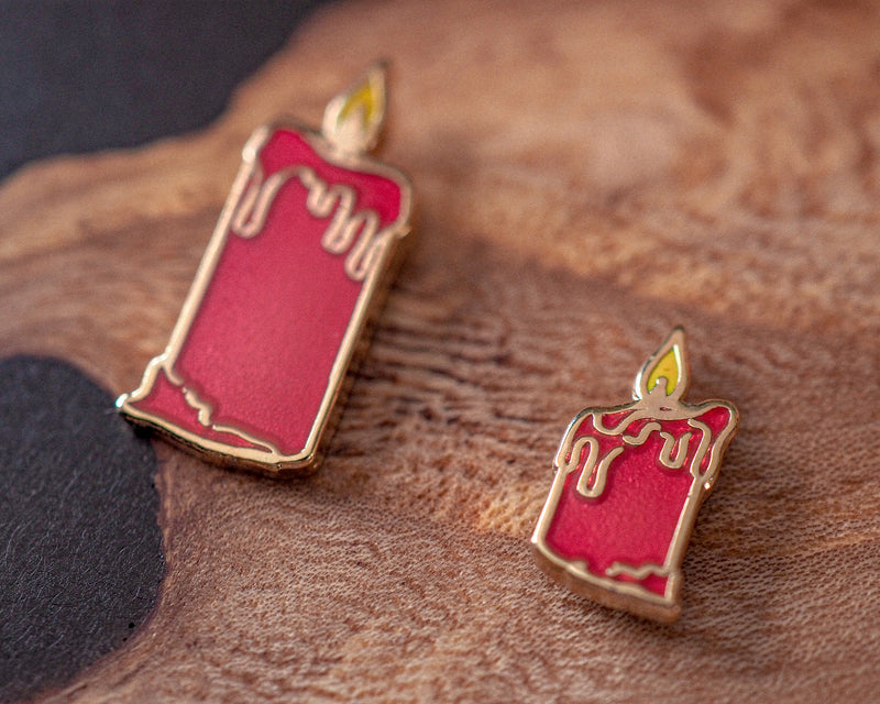 Mini Candles - PINK - MAGNET set