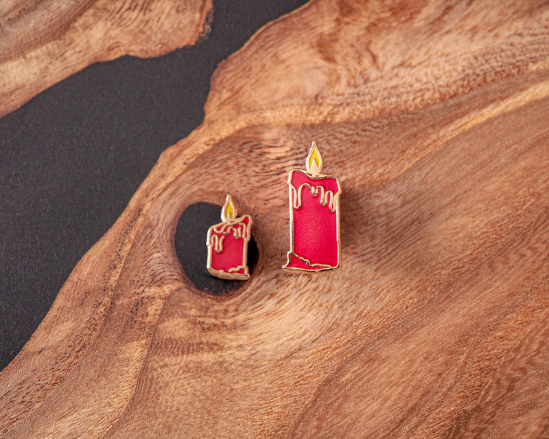 Mini Candles - PINK - Pin set