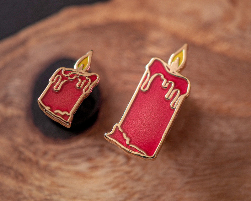 Mini Candles - PINK - Pin set