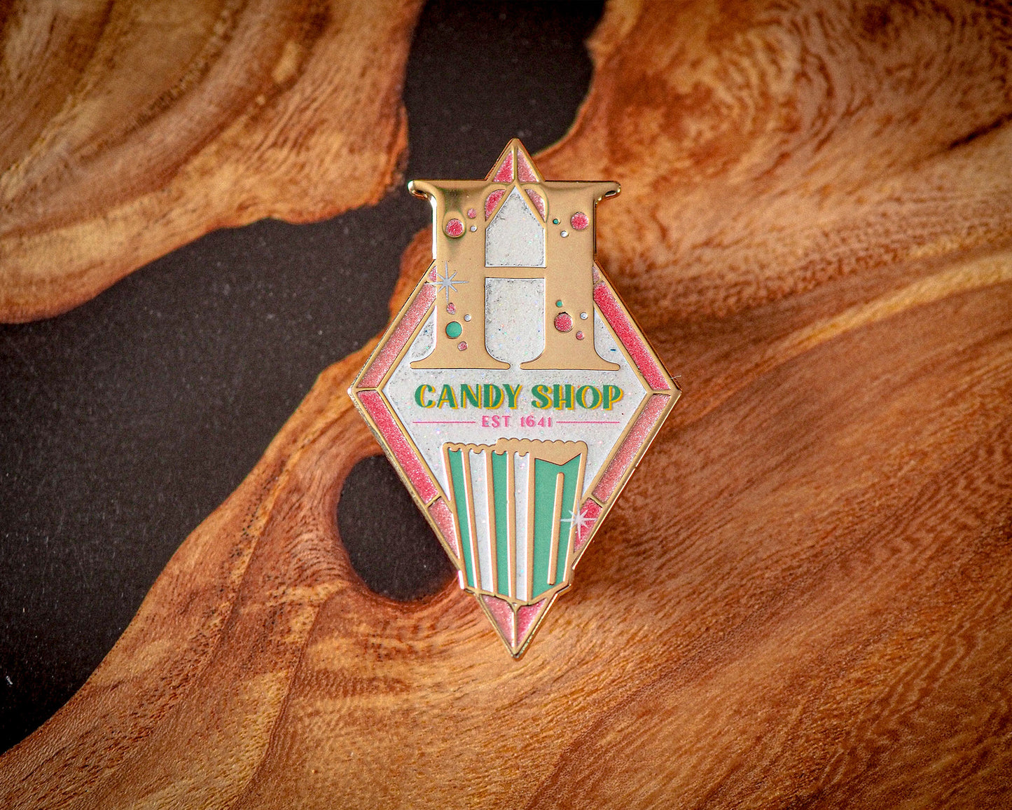 Sweet Shop Sign - 2.0 - Enamel Pin