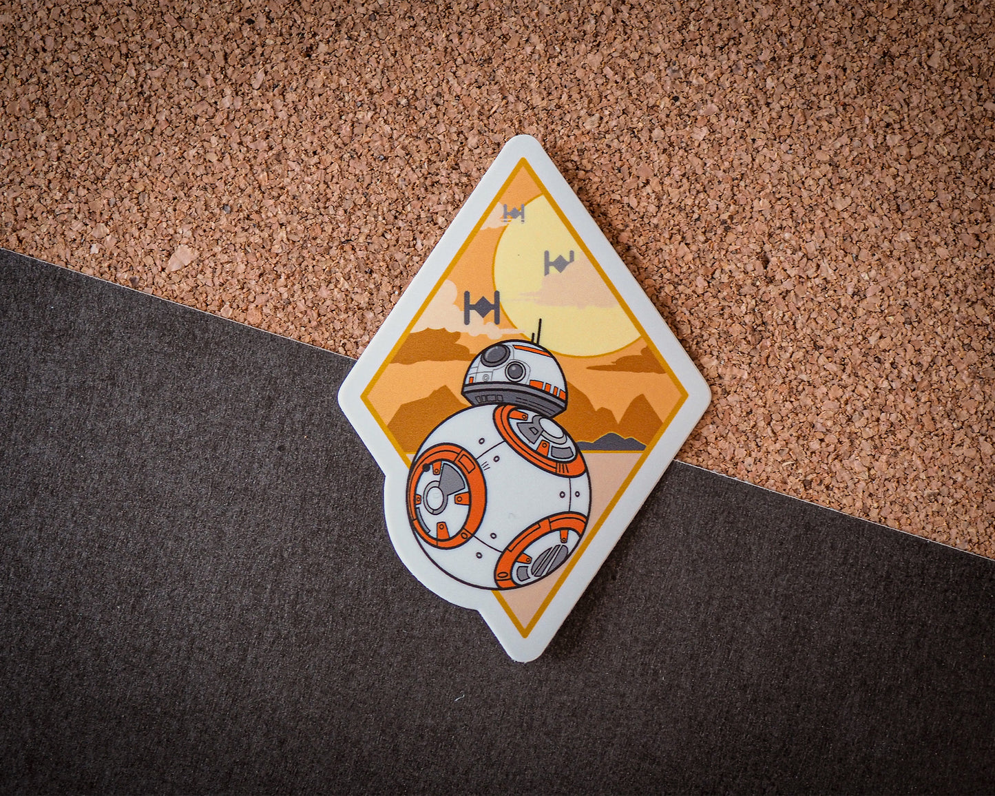 Roling fun droid - Vinyl Sticker