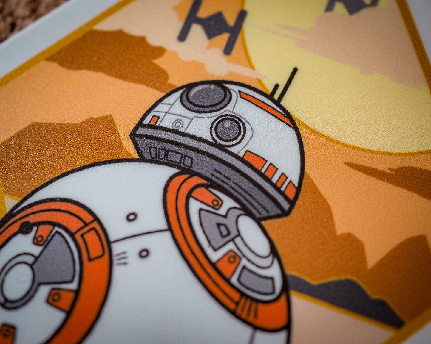 Roling fun droid - Vinyl Sticker