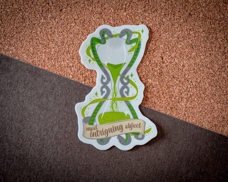 Green Hourglass - Holographic